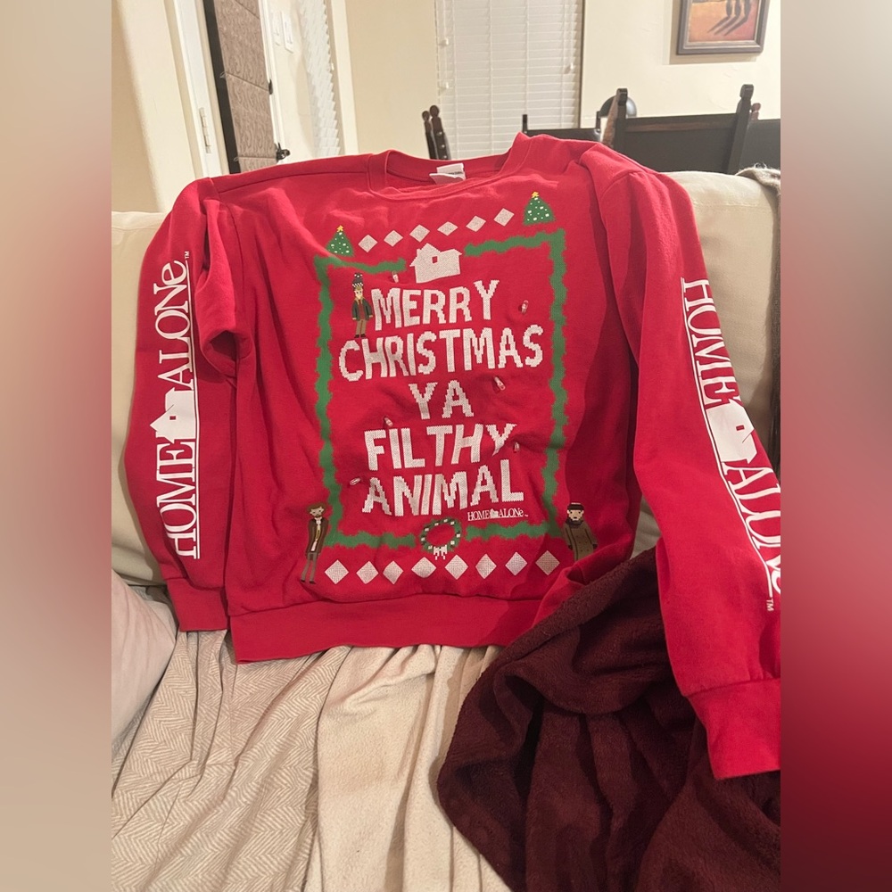 Home Alone movie sweatshirt